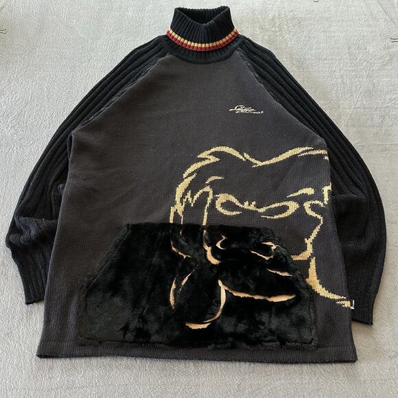 Vintage Y2K Studio By Southpole Looney Tunes Hip Hop Sweater Size XXL - Picture 1 of 6